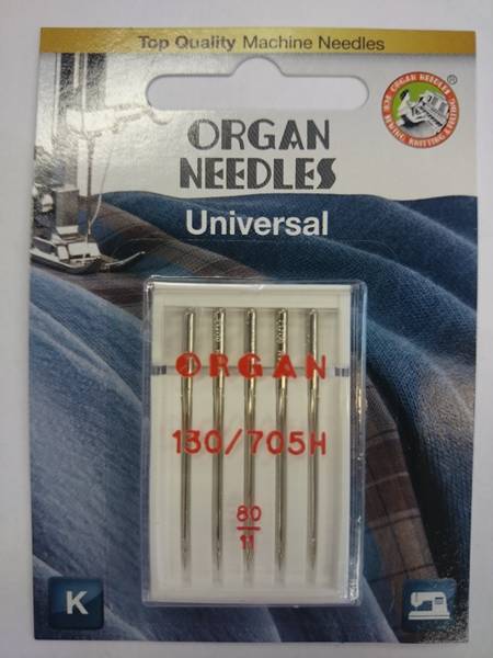 Bilde av Organ symaskinnåler - 5 st., universal 80/12