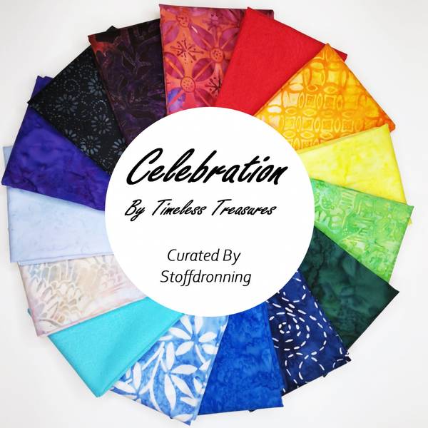 Bilde av Celebration - stoffpakke, 30x110cm, 15st.
