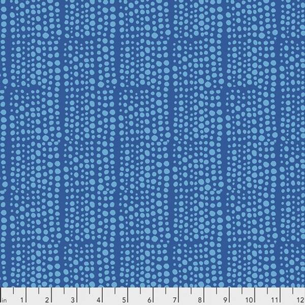 Bilde av Murmur 108in Quilt Back - 5-10 mm dots på blå
