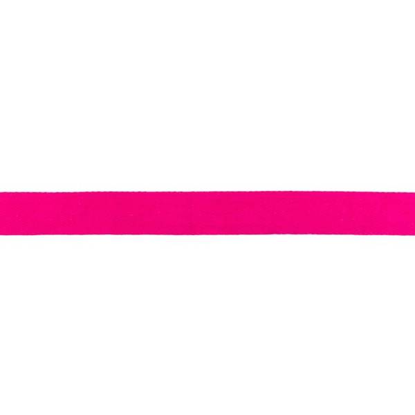 Bilde av Bendelbånd, twill tape - 25 mm - sterk rosa