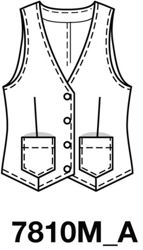 7810 - Burda - Vest