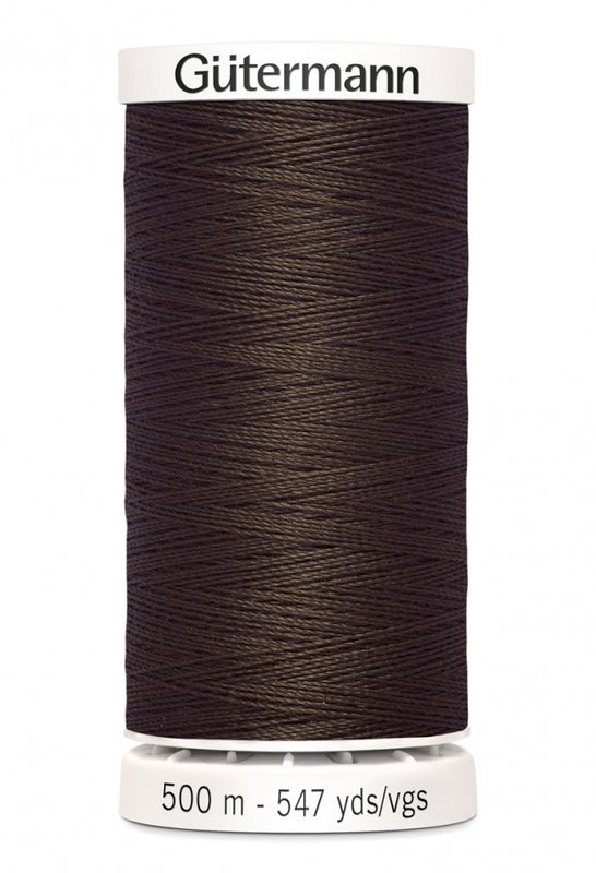 Sytråd 500 m - fv. 694 - brun