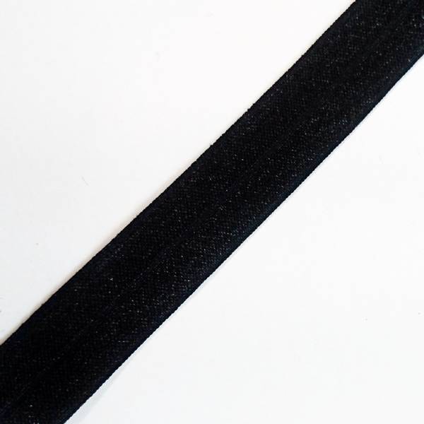 Bilde av FOE - foldeelastikk, 15 mm - sort