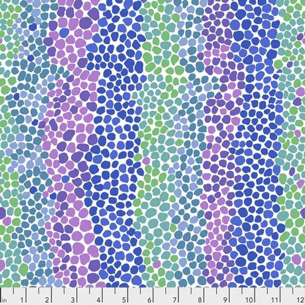 Bilde av Kaffe Fassett Collective - 7 mm prikker, blå-grønn