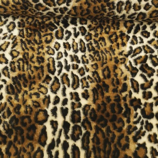 Bilde av Imitert pels - 1,5 cm - leopard
