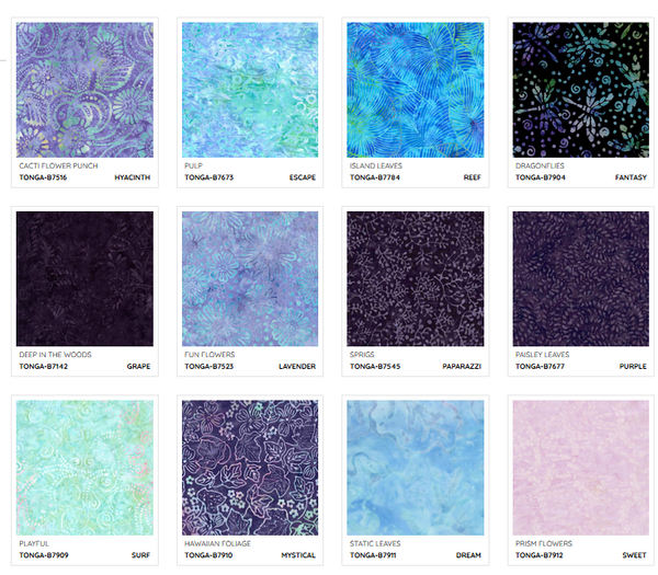Bilde av Batikk Charm Pack - Fantasy, 40 st