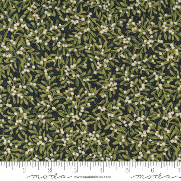 Bilde av Sparkle & Shine Glitter - 1 cm grønne blader på sort