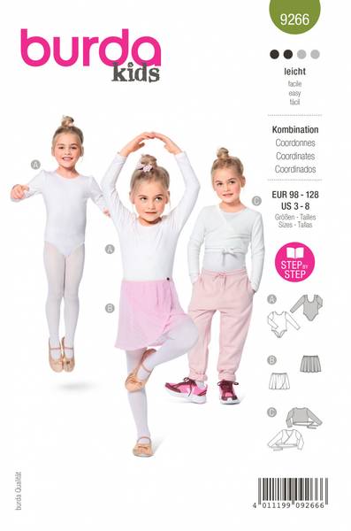 Bilde av 9266 - Burda - ballerina kostyme