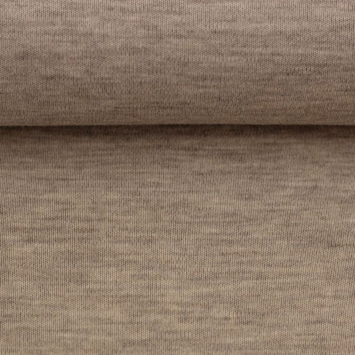 Merinoull jersey -  beige melert, fv. 1170