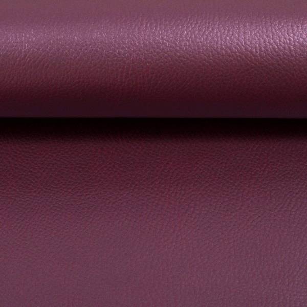 Bilde av Imitert skinn, metallic - plomme
