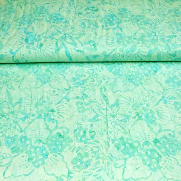 Bilde av Fantasy - aqua med store blomster