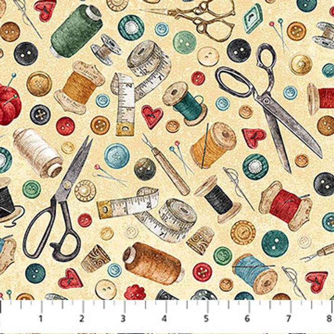 Hovedbilde 65 cm Stongehenge Stitchin - sytilbehør på ecru
