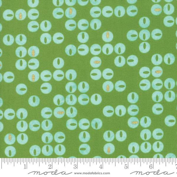 Bilde av Day in Paris - 1 cm dots på eplegrønn