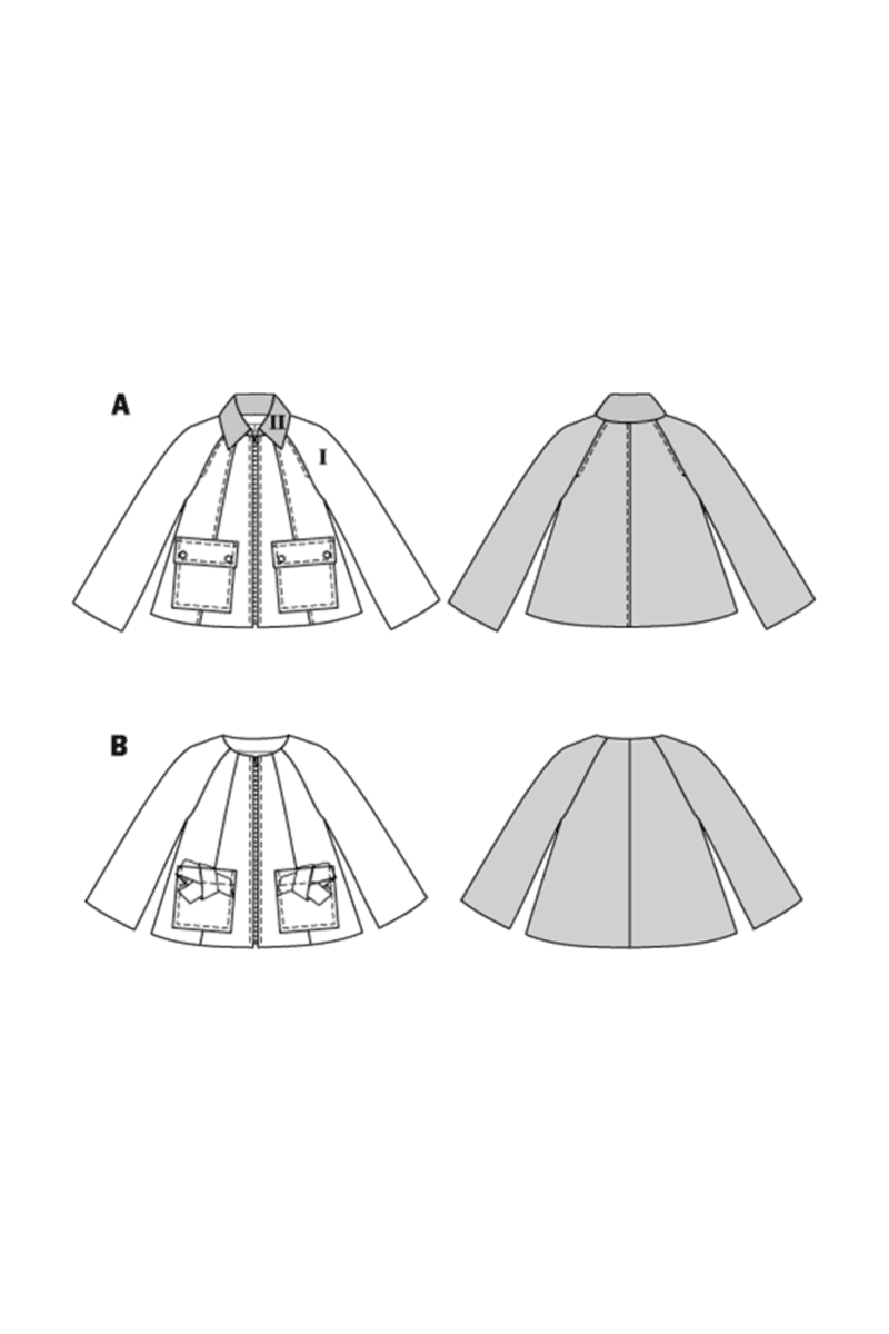 5695 - Burda - jakke