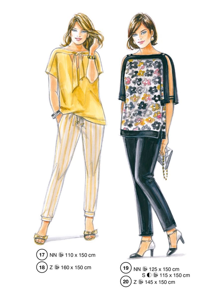 Lutterloh - nr. 36 - Classic 6 - pluss size mønster