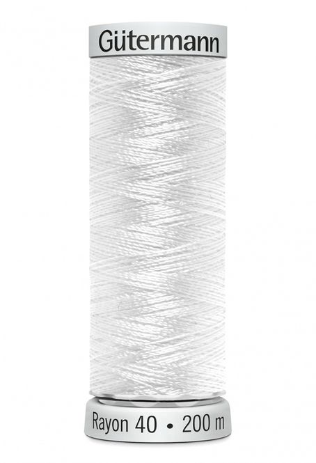 Hovedbilde Sulky rayon 40 - 200 m, fv. 1001- hvit