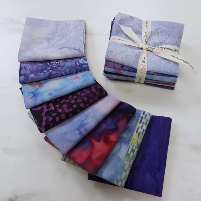 Hovedbilde Happy Minis - batikk, lys & lilla