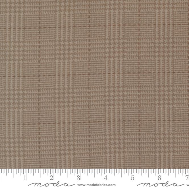 Hovedbilde Farmhouse Flannel - lysbrun hundetann ruter