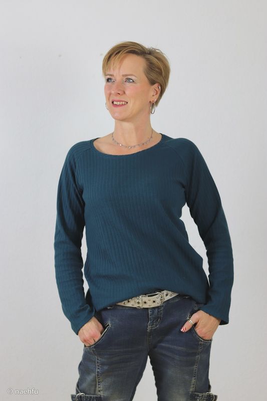 55 cm Pointelle ribbjersey - fv. 183 lysgrå