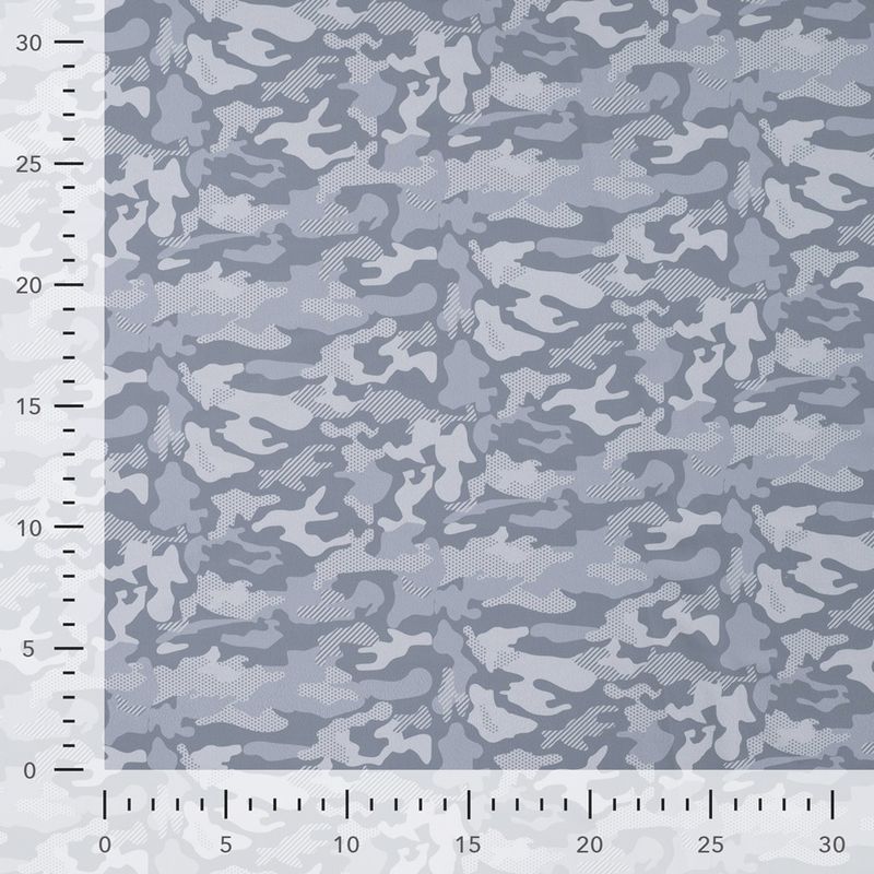 Sportsjersey - dusblå, camouflage