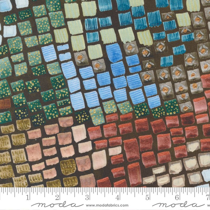 Desert Oasis - mosaikk, multi-brun