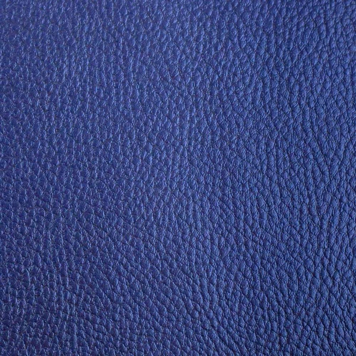 Imitert skinn - mørkblå metallic
