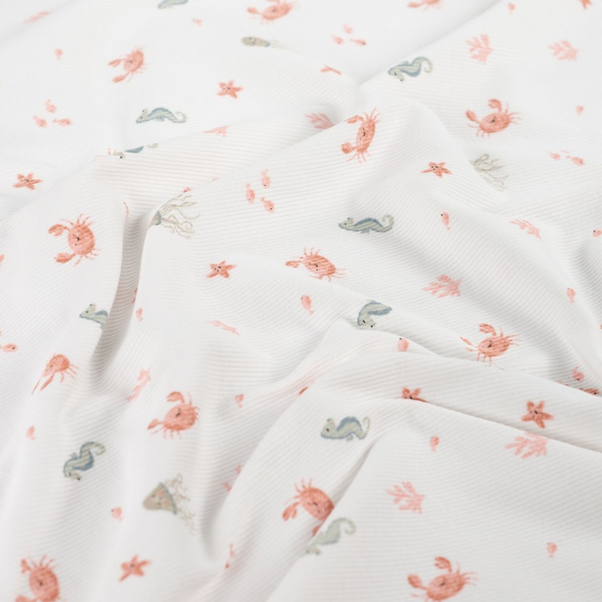 Ribbjersey – sjødyr på hvit