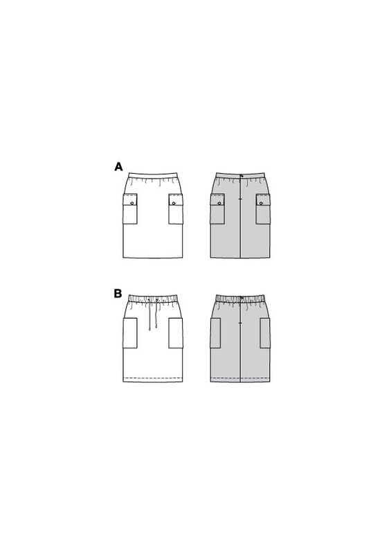 5779 - Burda - skjørt