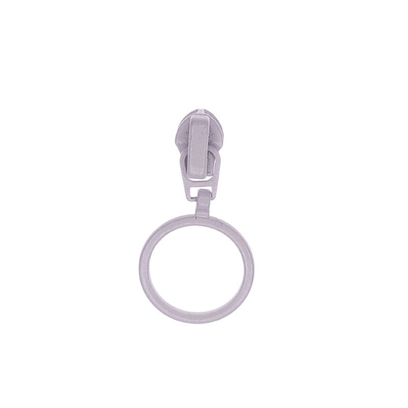 Glidere med ring, til 4 mm glidelås 