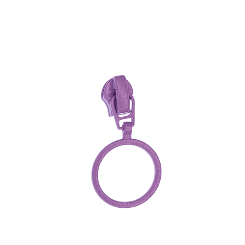 Glidere med ring, til 4 mm glidelås 