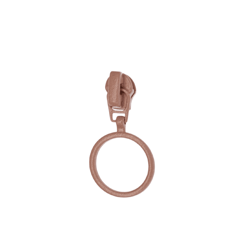 Glidere med ring, til 4 mm glidelås 
