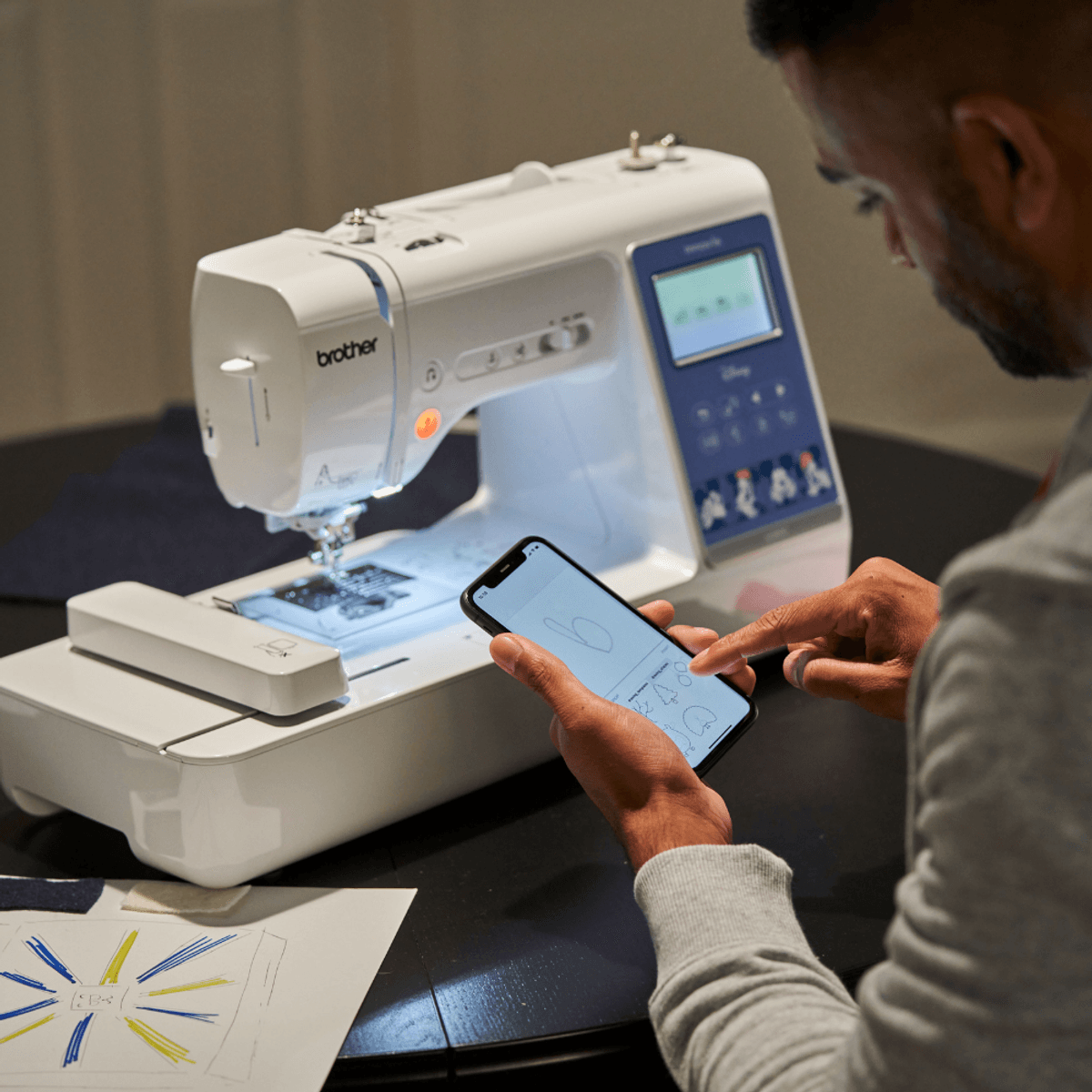 Brother M340ED Disney broderimaskin 