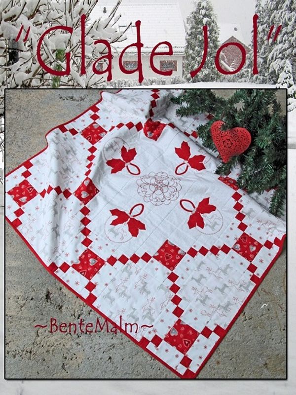 Bente Malm 153 - Glade Jol - snippduk